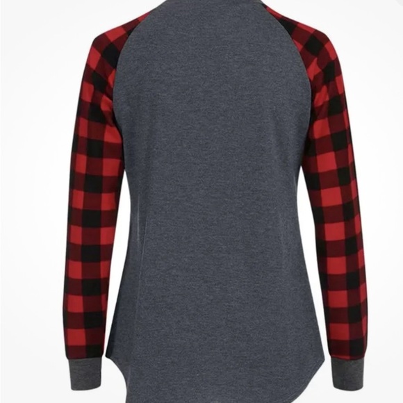 NWT Women's T-shirt  Christmas Letter Print  Round Neck Below $35 Retail - Picture 5 of 10